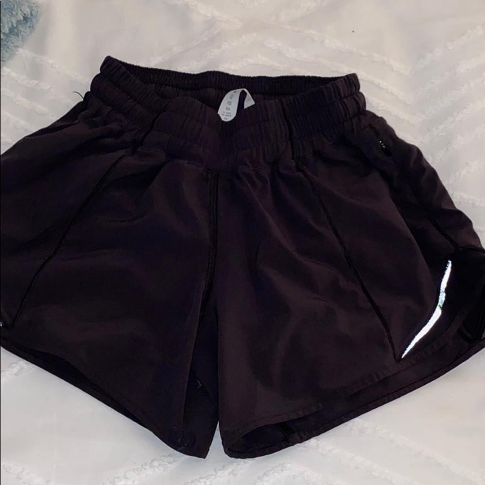 Lululemon Black shorts - 2 Tall like new
